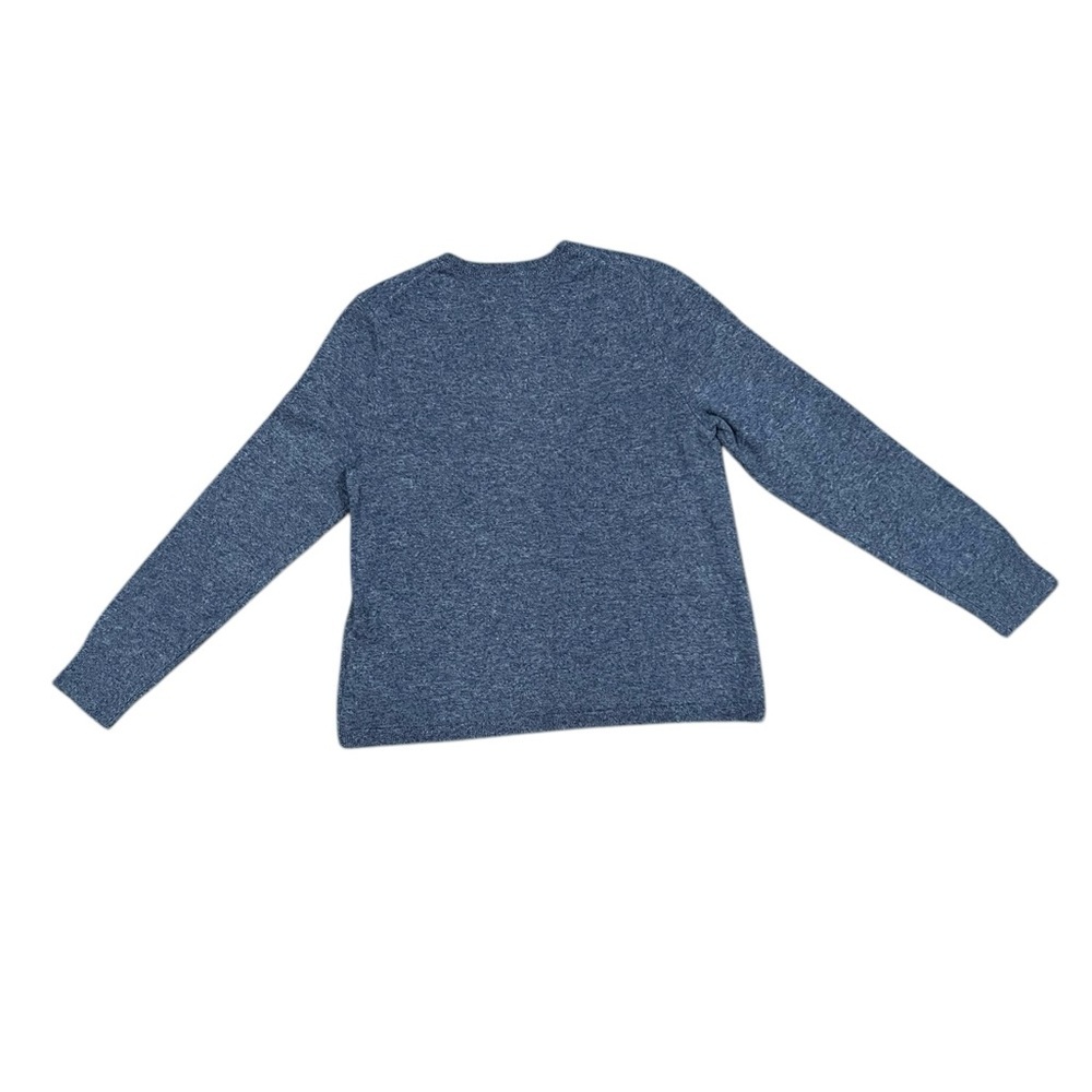 Polo Ralph Lauren Sweater Girls Blue I Heart USA flag Polo Pullover Size M 8-10 - Picture 5 of 13